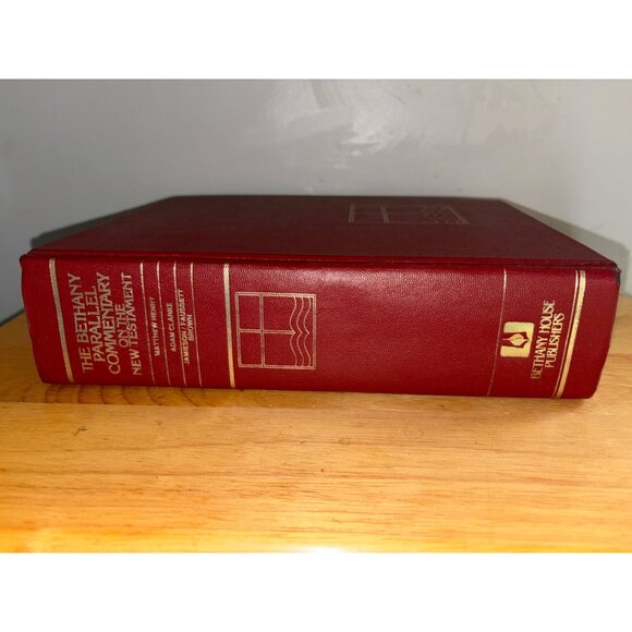 The Bethany Parallel Commentary On The New Testament Hardcover Book Red 1983 - Picture 5 of 15